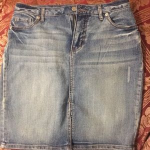 Jean skirt